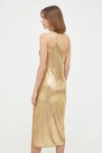 Сукня Patrizia Pepe колір золотий midi облягаюча (3211273)