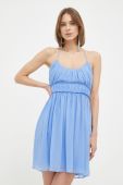Сукня Patrizia Pepe mini розкльошена колір блакитний (3210935)
