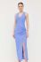 Сукня Patrizia Pepe maxi облягаюча колір блакитний (3245443)