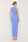 Сукня Patrizia Pepe maxi облягаюча колір блакитний (3245443)