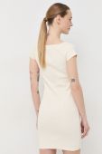Сукня Patrizia Pepe колір бежевий mini облягаюча (3106672)