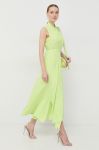 Сукня Patrizia Pepe колір зелений maxi пряма