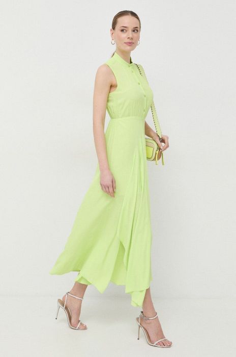 Сукня Patrizia Pepe колір зелений maxi пряма