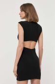 Сукня Patrizia Pepe колір чорний mini облягаюча (3217141)