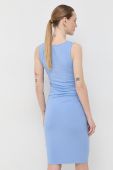Сукня Patrizia Pepe mini облягаюча колір блакитний (3106707)