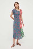 Сукня Weekend Max Mara midi розкльошена колір барвистий