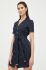 Сукня Morgan колір синій mini пряма (3181963)