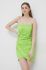 Сукня Artigli колір зелений mini облягаюча (3152500)