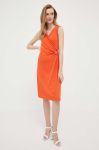 Сукня Artigli колір помаранчевий mini пряма (3153366)