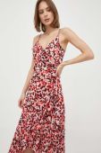 Сукня Morgan колір рожевий maxi розкльошена (3251266)