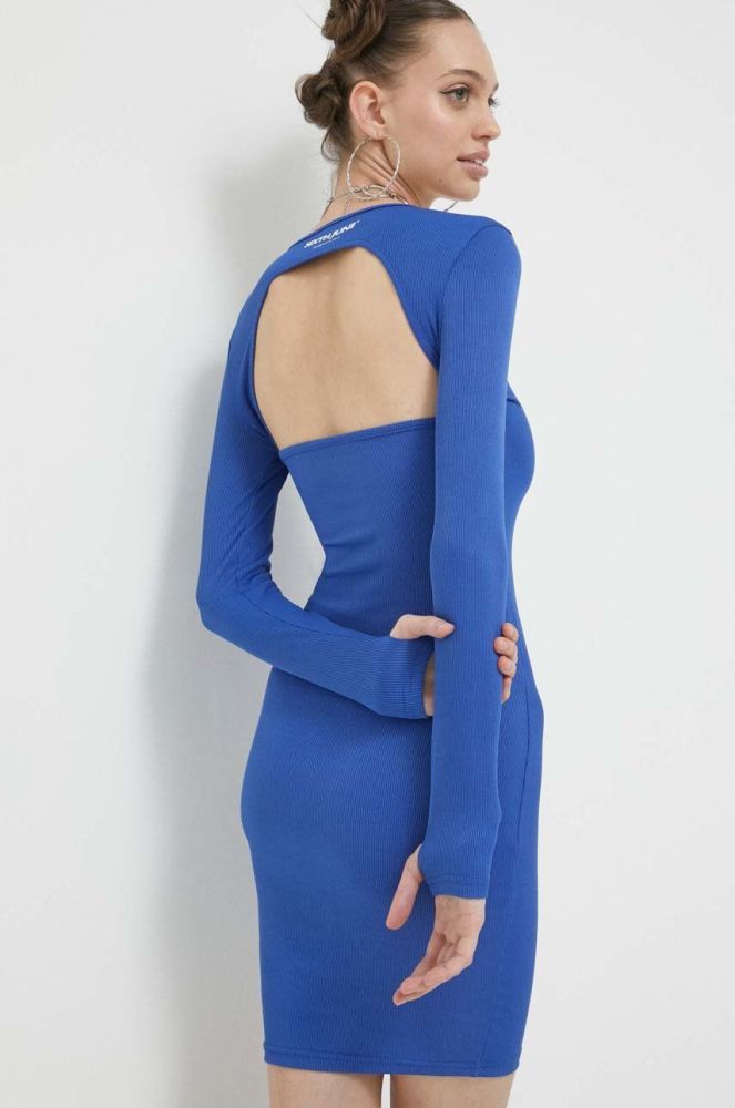 Сукня Sixth June mini облягаюча колір блакитний (3140936)