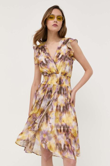 Сукня Morgan mini розкльошена колір барвистий (3285525)