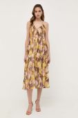 Сукня Morgan maxi розкльошена колір барвистий (3285529)