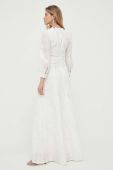 Сукня Ivy Oak колір білий maxi розкльошена (3176894)