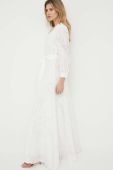 Сукня Ivy Oak колір білий maxi розкльошена (3176894)