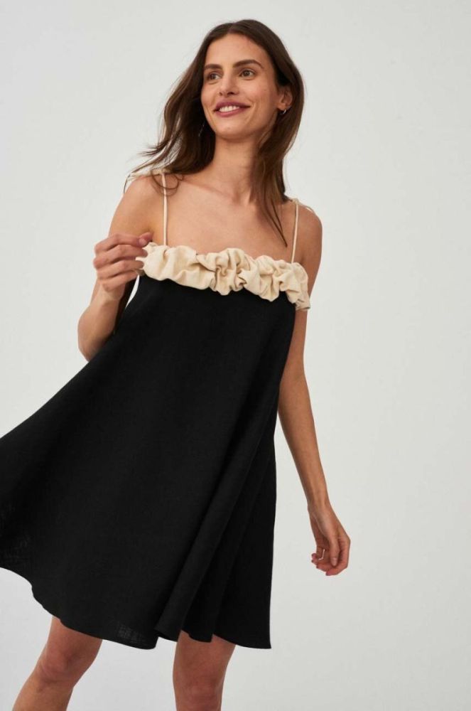 Сукня Undress Code Bambina колір чорний mini oversize фото 6