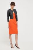 Сукня Artigli колір помаранчевий mini облягаюча (3214405)