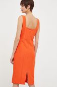 Сукня Artigli колір помаранчевий mini облягаюча (3214405)