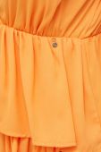 Сукня Artigli колір помаранчевий mini розкльошена (3207882)