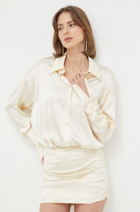 Сукня Patrizia Pepe колір бежевий mini пряма (3221240)