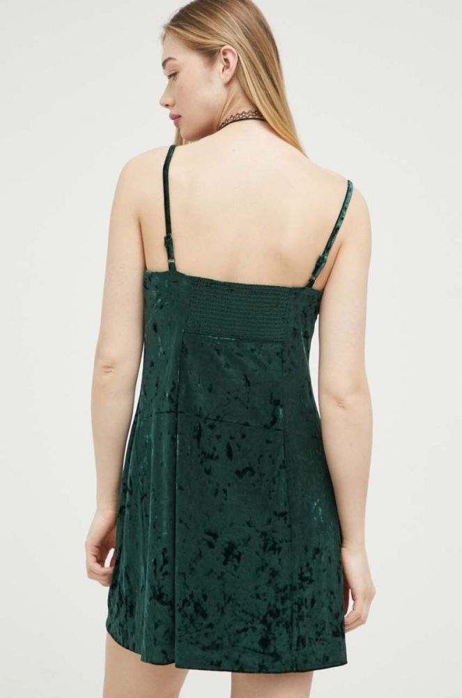 Сукня Superdry колір зелений mini пряма (3238864) фото 3