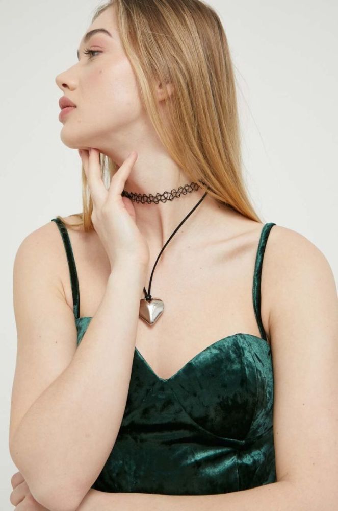 Сукня Superdry колір зелений mini пряма (3238864) фото 4