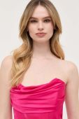 Сукня Bardot колір рожевий mini облягаюча (3320378)