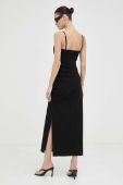 Сукня Gestuz колір чорний maxi пряма (3314213)