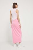 Сукня adidas Originals колір рожевий maxi пряма