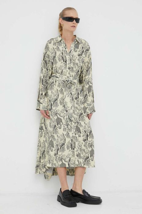 Сукня Day Birger et Mikkelsen midi пряма колір барвистий