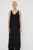 Сукня Day Birger et Mikkelsen колір чорний midi пряма