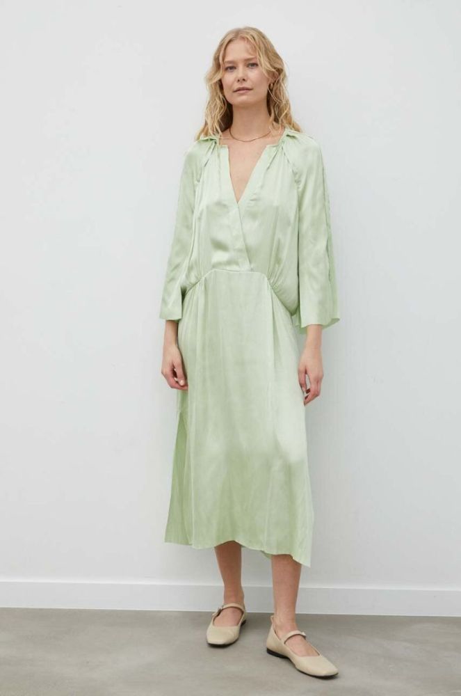 Сукня Day Birger et Mikkelsen Tess колір зелений midi oversize фото 2