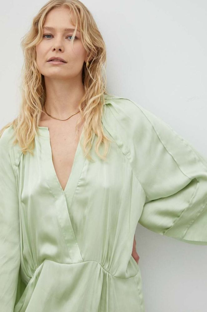 Сукня Day Birger et Mikkelsen Tess колір зелений midi oversize фото 4