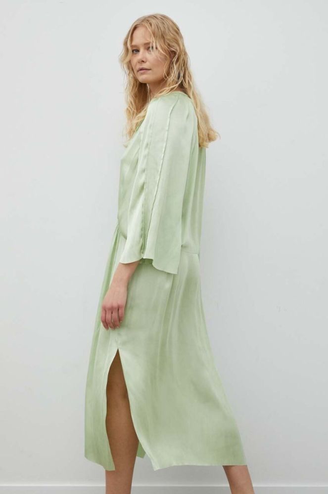 Сукня Day Birger et Mikkelsen Tess колір зелений midi oversize фото 5
