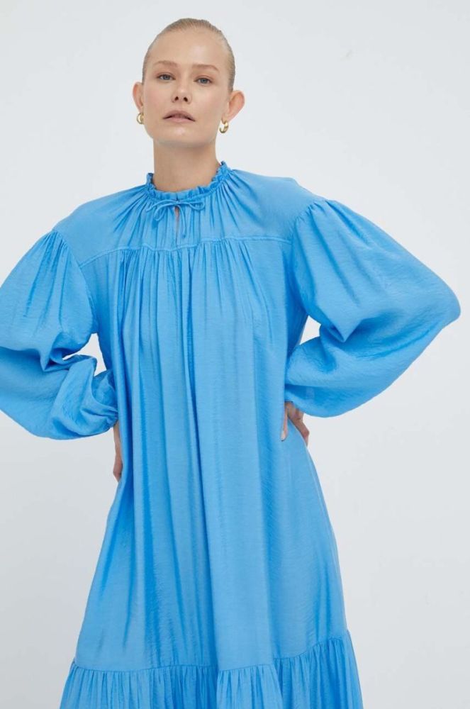 Сукня 2NDDAY maxi oversize колір блакитний фото 4