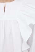 Бавовняна сукня 2NDDAY колір білий mini пряма