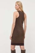 Сукня MICHAEL Michael Kors колір коричневий mini облягаюча (3398565)
