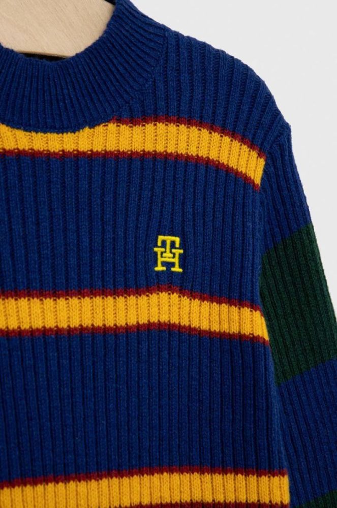 Tommy Hilfiger колір синій midi облягаюча фото 3