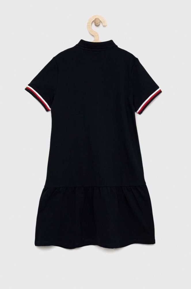 Дитяча сукня Tommy Hilfiger колір синій mini розкльошена (2870937) фото 2
