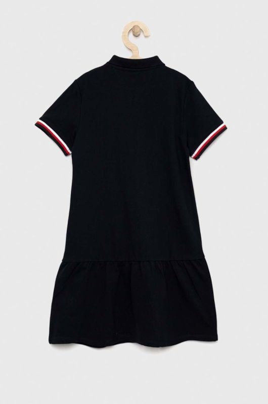 Дитяча сукня Tommy Hilfiger колір синій mini розкльошена (2870937) фото 2