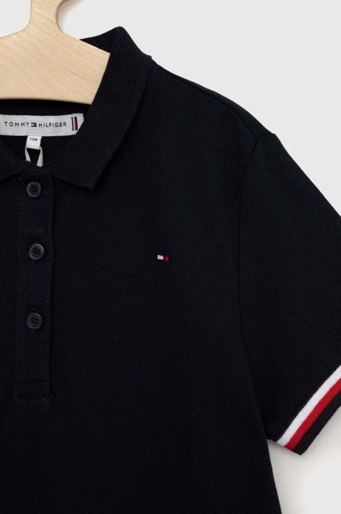 Дитяча сукня Tommy Hilfiger колір синій mini розкльошена (2870937) фото 3