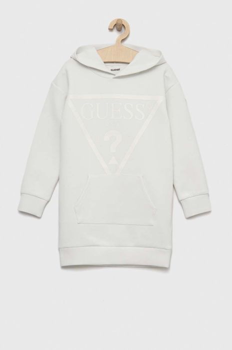 Дитяча сукня Guess колір білий mini пряма