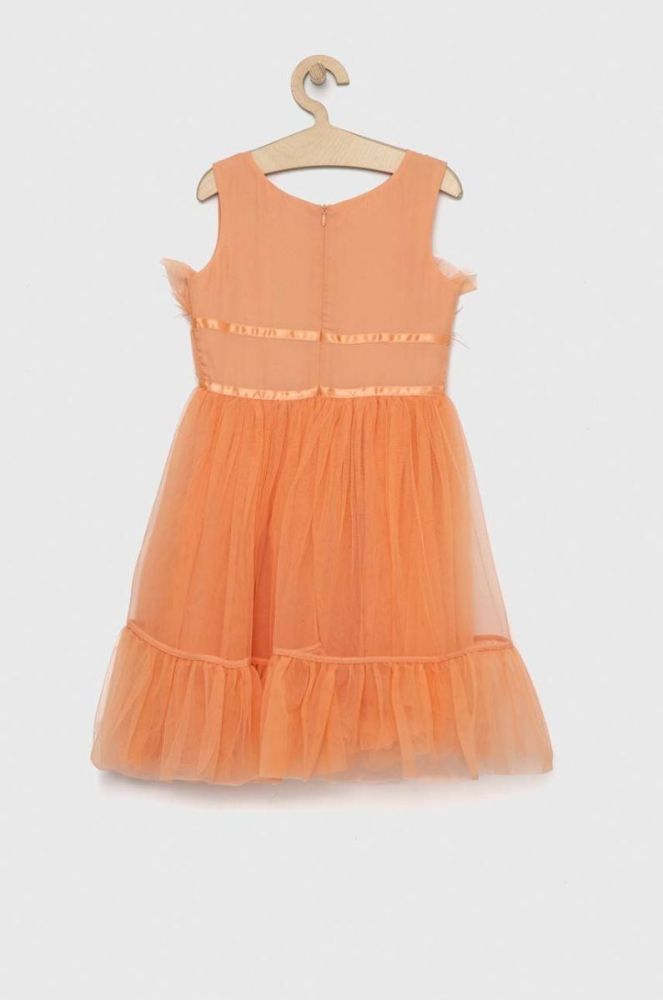 Дитяча сукня Guess колір помаранчевий mini розкльошена (2885732) фото 2