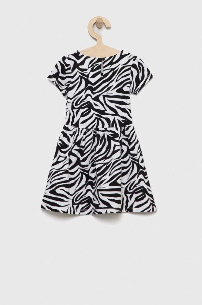 Дитяча сукня Guess колір чорний mini розкльошена (2856873) фото 2