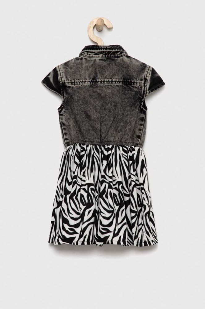 Дитяча сукня Guess колір чорний mini розкльошена (2909719) фото 2