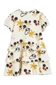 Дитяча бавовняна сукня Mini Rodini mini розкльошена колір барвистий