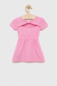 Сукня для немовлят Guess колір рожевий mini розкльошена (2961891)