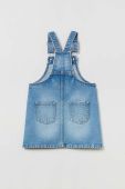 Дитяча джинсова сукня OVS mini пряма колір блакитний