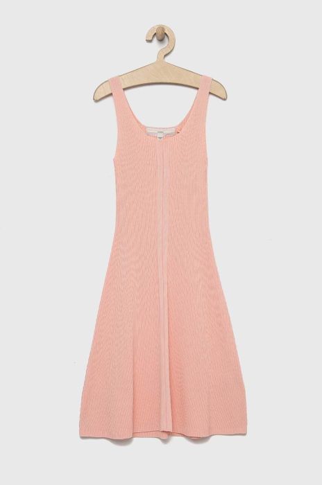 Дитяча сукня Guess колір рожевий mini розкльошена (3053456)