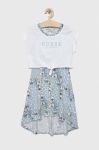 Дитяча сукня Guess колір зелений mini розкльошена (3028902)